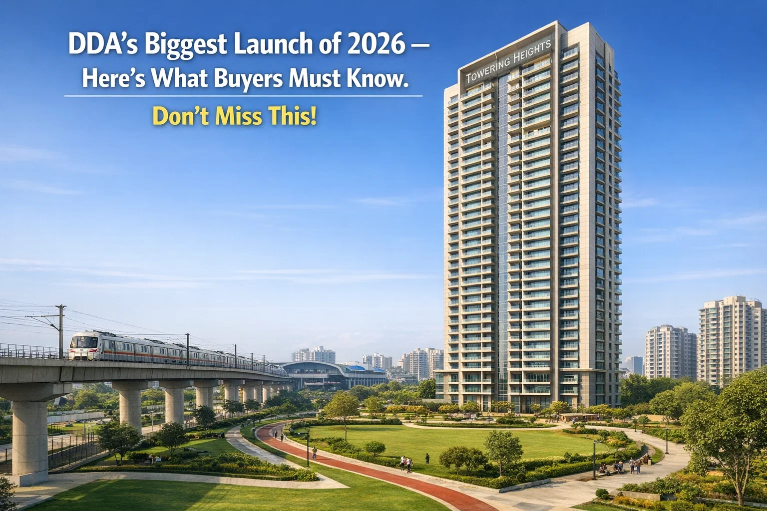 Real Estate Brokers in Delhi NCR Explain DDA Housing Scheme 2026_Towering Heights Phase 2 Launch_bop.in_bop realty_bop group